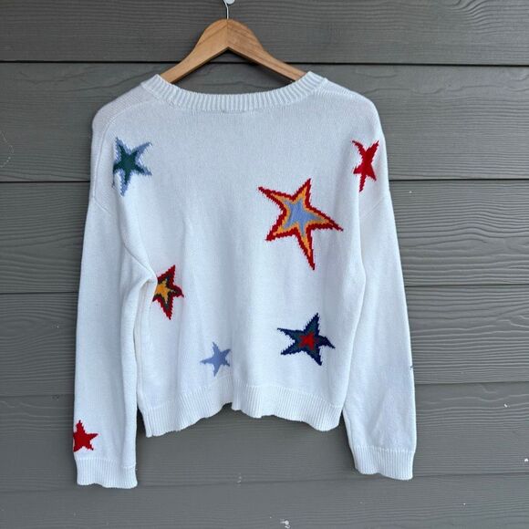 Rails Perci star cotton/cashmere sweater - Picture 6 of 7